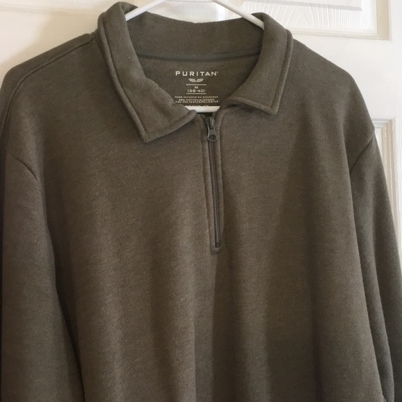 Puritan half zip hoodie - Picture 2 of 4